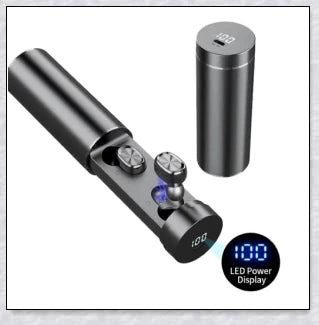New Space Capsule Bluetooth Earphones with breathtaking lighting effect and compact design