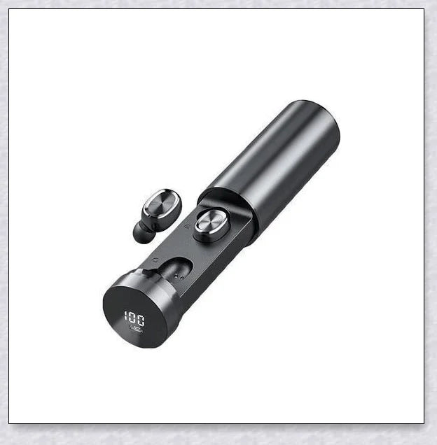 New Space Capsule Bluetooth Earphones with breathtaking lighting effect and compact design