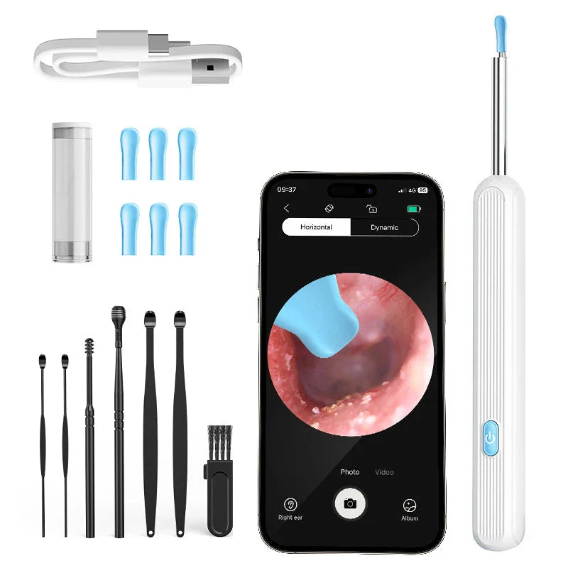HD Visual Ear Cleaner with Built-in Camera for Effective and Safe Ear Wax Removal