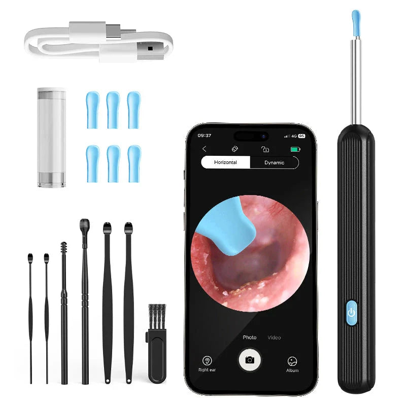 HD Visual Ear Cleaner with Built-in Camera for Effective and Safe Ear Wax Removal