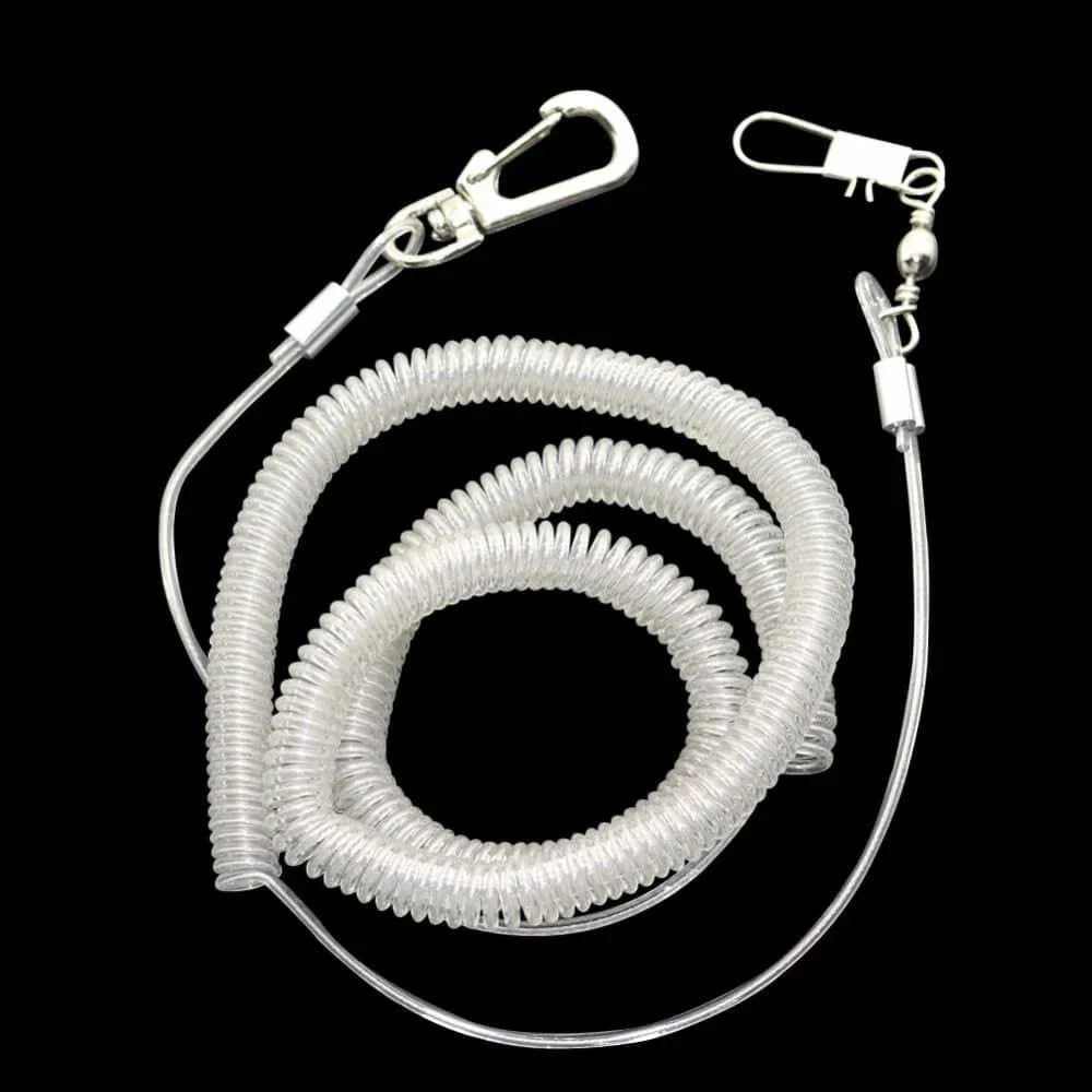 Premium bird training leash with adjustable length from 3 to 10 metres, made with durable materials for safe outdoor exploration with your feathered friend.
