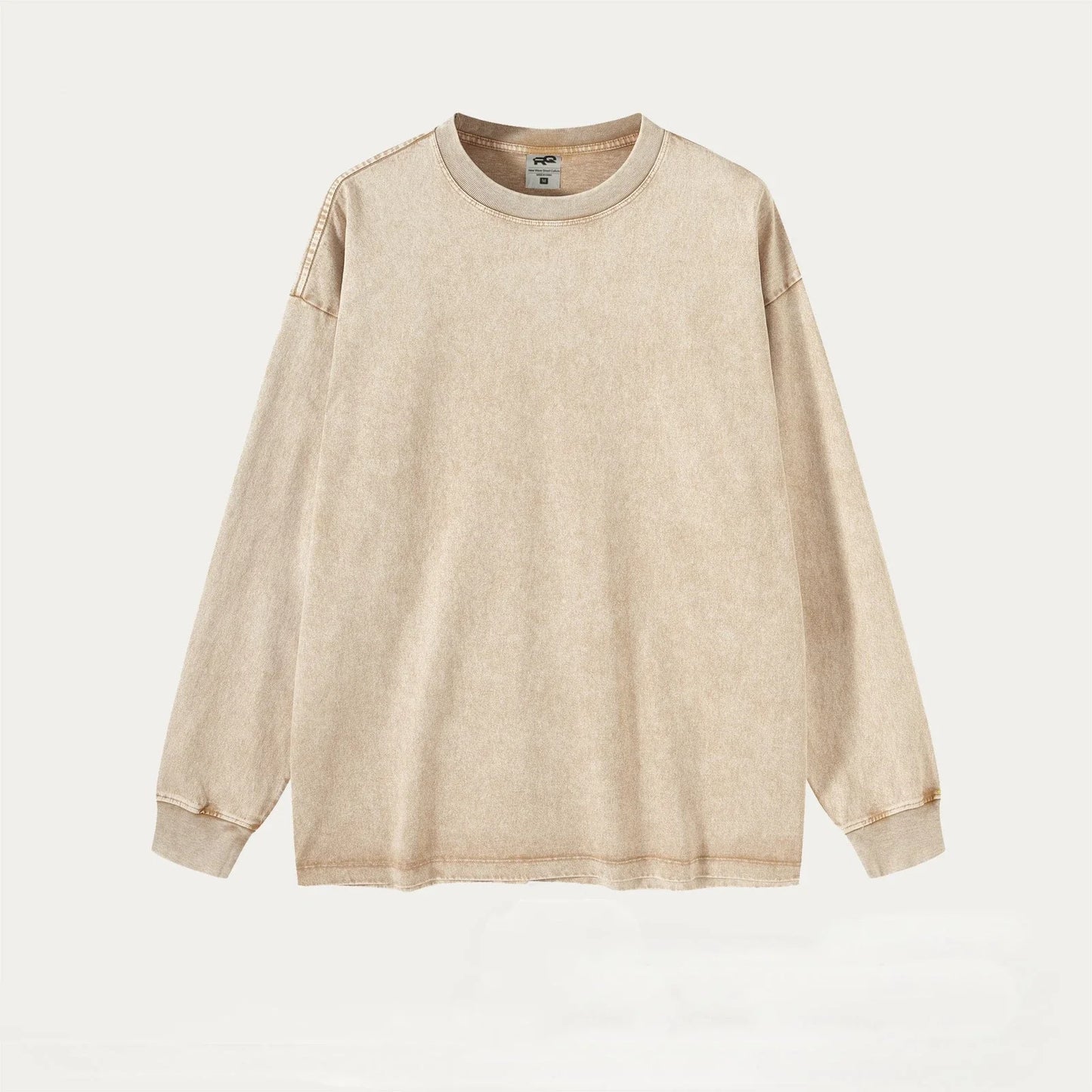 Men's Purified Cotton Long Sleeve Loose Shirt in a range of sophisticated colours, featuring a relaxed, yet refined, fit and premium-quality construction.