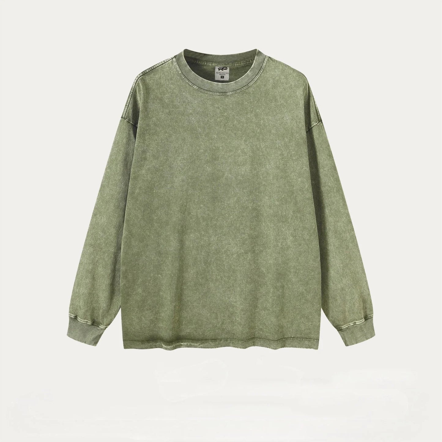 Men's Purified Cotton Long Sleeve Loose Shirt in a range of sophisticated colours, featuring a relaxed, yet refined, fit and premium-quality construction.