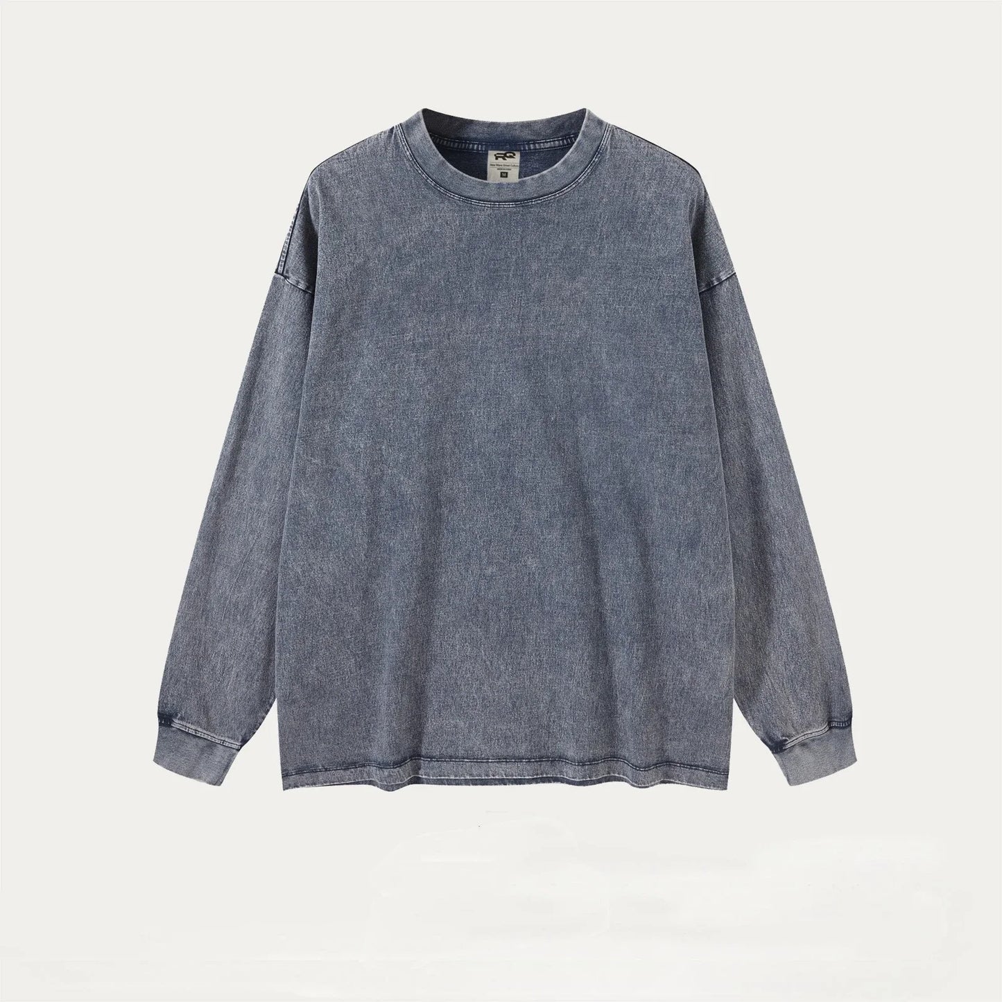 Men's Purified Cotton Long Sleeve Loose Shirt in a range of sophisticated colours, featuring a relaxed, yet refined, fit and premium-quality construction.