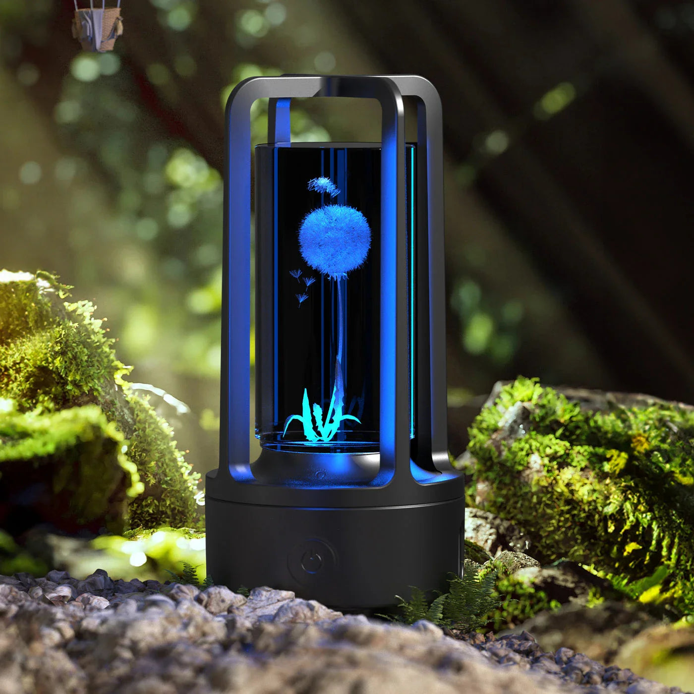 Elegant 2-in-1 Bluetooth speaker lamp with touch control, available in various color and design options