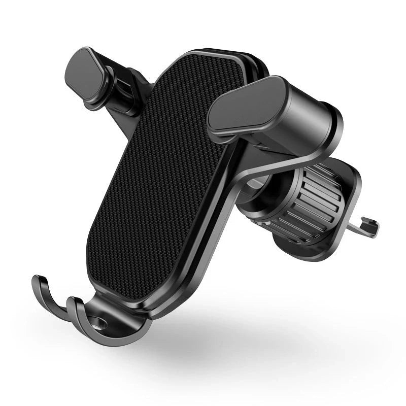 A sturdy in-car bracket with an inverted hook for securely mounting your devices in your vehicle.