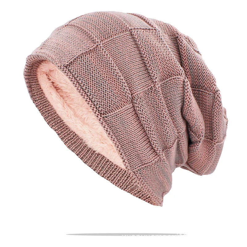 Unisex wool knitted beanie in various colours for winter warmth
