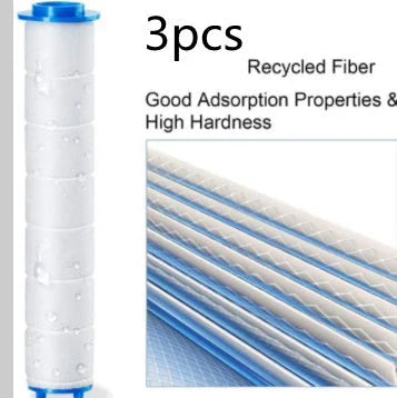 Premium 3-mode high-pressure shower head with detachable filter, made of durable ABS material for a relaxing and refreshing shower experience.