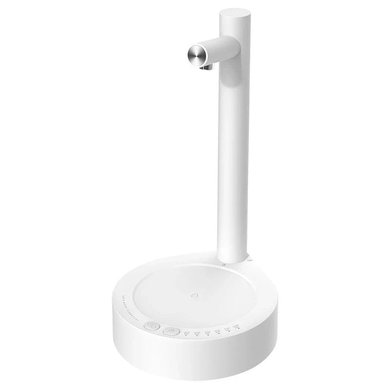 Rechargeable electric water dispenser with sleek, modern design for home, office, or on-the-go use