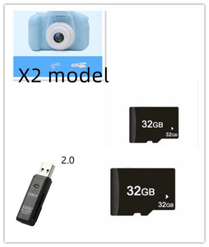 A colorful, cartoon-inspired digital camera for kids with fun filters and high-quality features