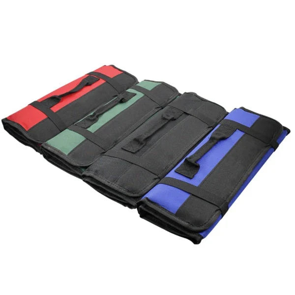 Versatile Portable Tool Organizer Bag made of 600D Oxford cloth with multiple pockets for efficient tool storage and organization