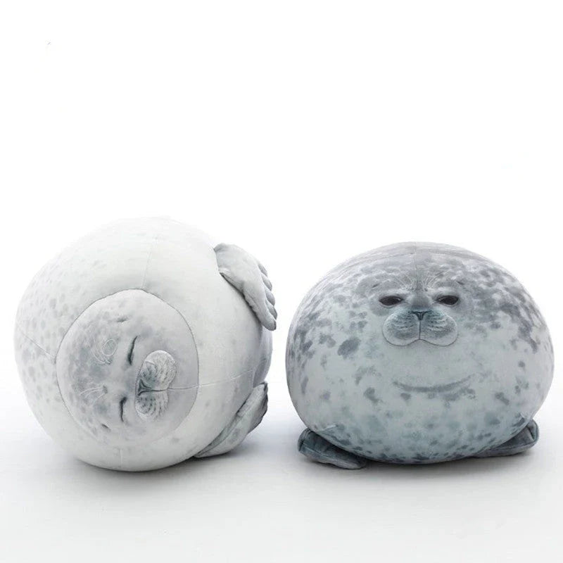 GiftHome UK Sumptuous Seal Plush Cushion - A Cuddly Delight