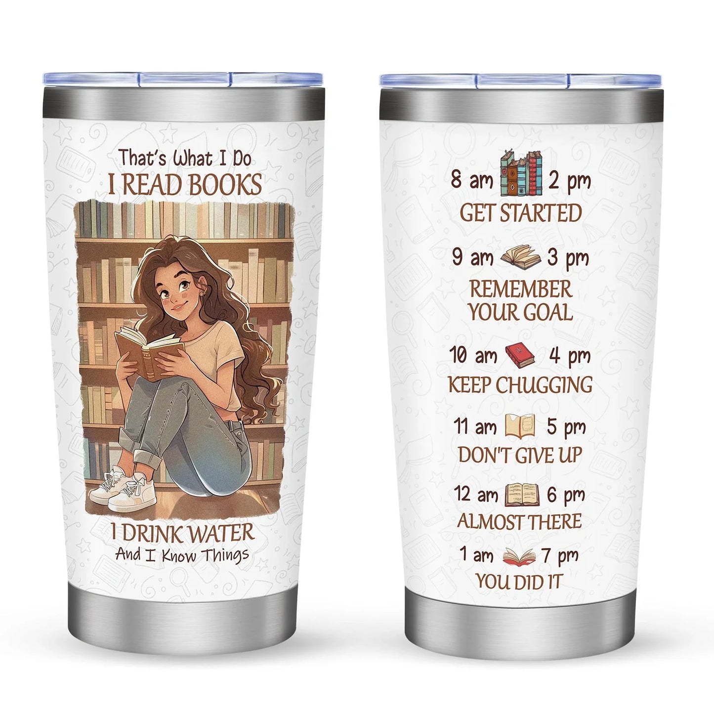 20oz Car Cup with secure lid, perfect for preventing spills during commutes