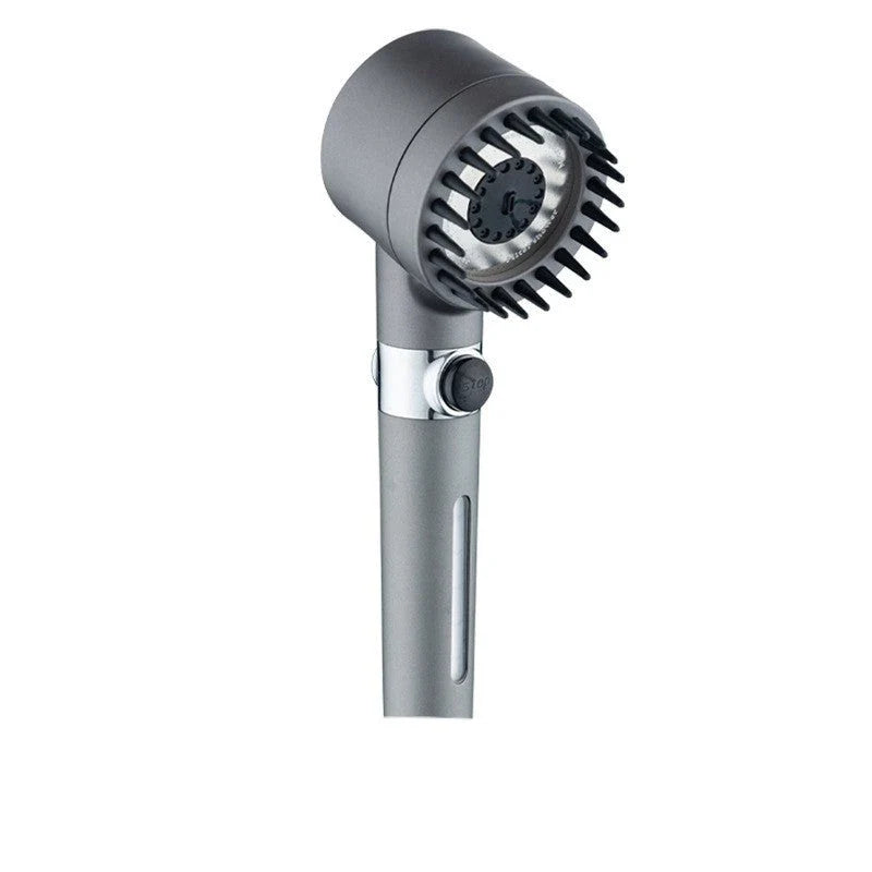 Premium 3-mode high-pressure shower head with detachable filter, made of durable ABS material for a relaxing and refreshing shower experience.
