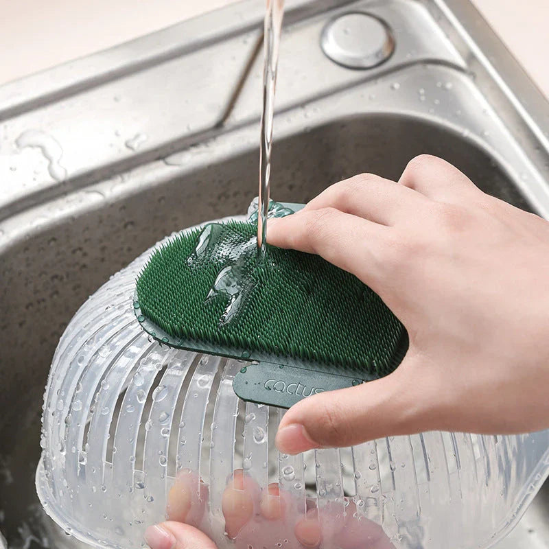 Premium Vegetable and Utensil Cleaning Brush - Durable and Versatile Kitchen Helper