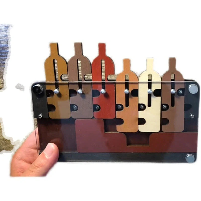 Deciphering The Maze High IQ Brain-burning Educational Wooden Puzzle for children