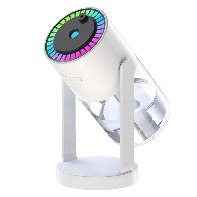 Stylish starry sky projection humidifier with LED light, creating a dreamy atmosphere while effectively enhancing indoor air quality