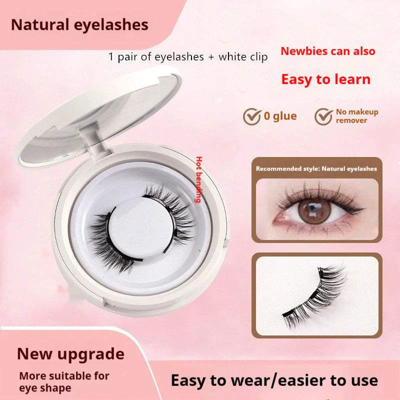 Magnetic mink false eyelashes in various styles and colours, designed for a natural and captivating eye look.