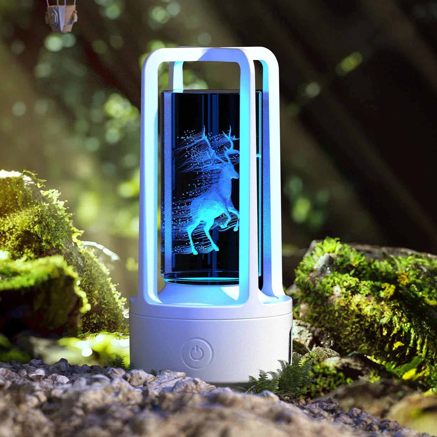 Elegant 2-in-1 Bluetooth speaker lamp with touch control, available in various color and design options