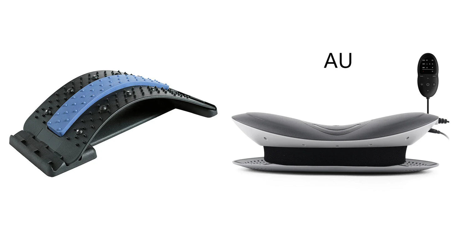 Premium Waist Massager with Heat Therapy - Ergonomic design for lower back pain relief and improved posture
