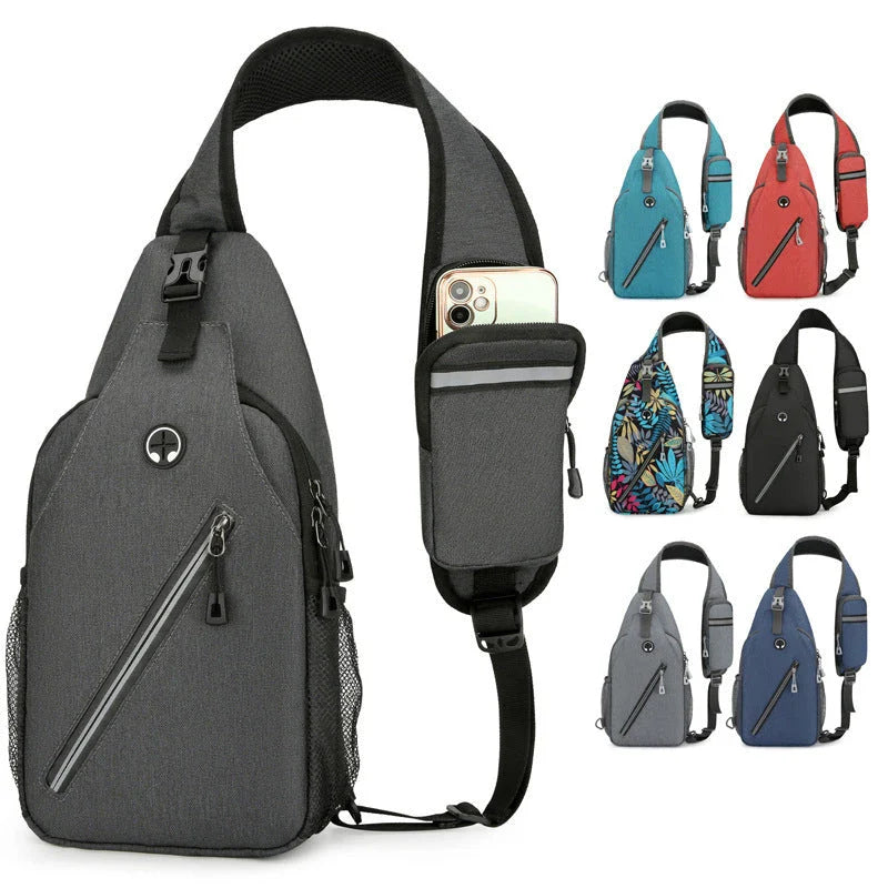 Versatile canvas crossbody messenger bag for men, featuring durable construction, multiple pockets, and an adjustable strap for comfortable everyday use.