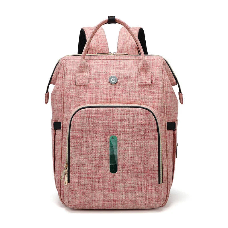 Premium Sterilising Mum and Baby Bag with Built-in Steriliser, Spacious Interior, and Durable Oxford Fabric