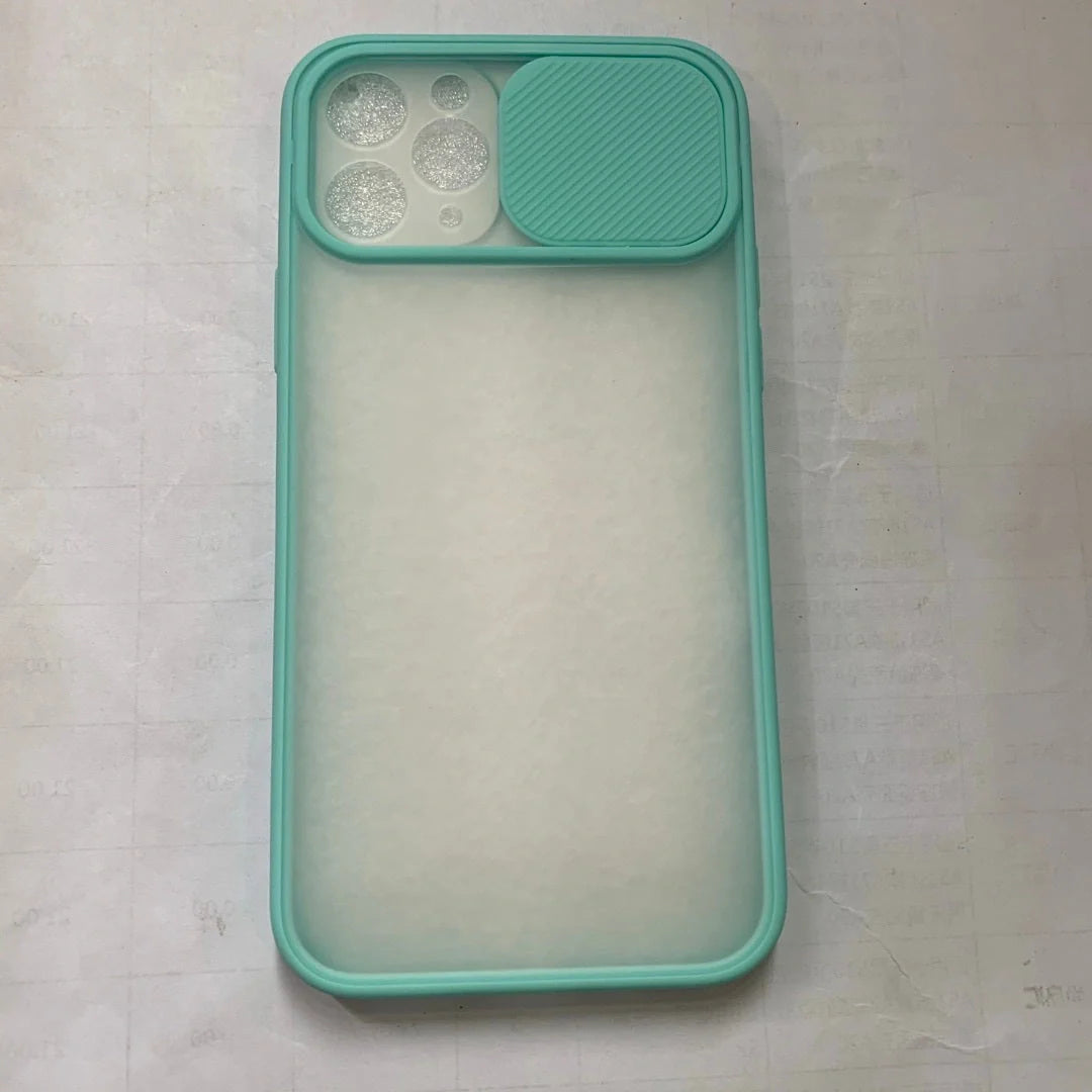 Frosted Surface Camera Protection Mobile Phone Case with Starry Sky Design