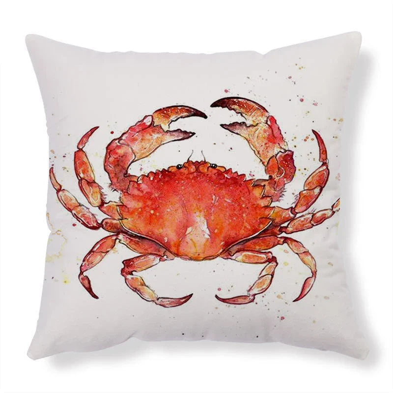 Stylish Sea Life Cushion Covers featuring vibrant marine-inspired designs to enhance British home decor