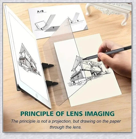 Sketch Wizard Tracing Projector - Innovative optical reflection technology for effortless sketching and drawing