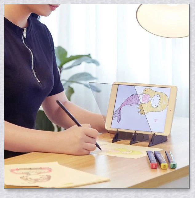 Sketch Wizard Tracing Projector - Innovative optical reflection technology for effortless sketching and drawing