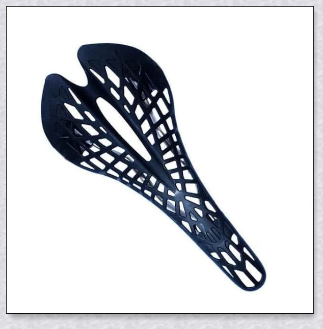 Inbuilt Saddle Suspension - Ergonomic bicycle seat with shock-absorbing design for comfortable cycling