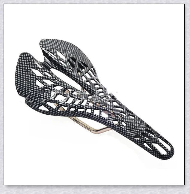 Inbuilt Saddle Suspension - Ergonomic bicycle seat with shock-absorbing design for comfortable cycling