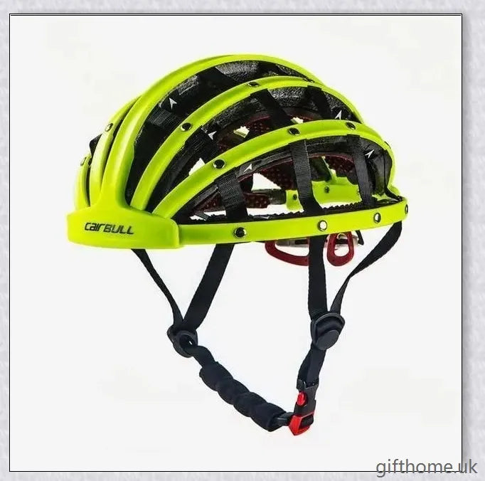 Foldable Bike Helmet with Compact Design, Impact-Resistant Materials, and Adjustable Fit for UK Cyclists