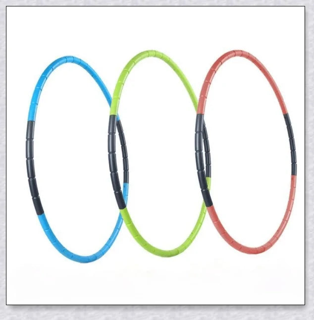 Premium weighted hula hoop designed for effective waist slimming and full-body toning