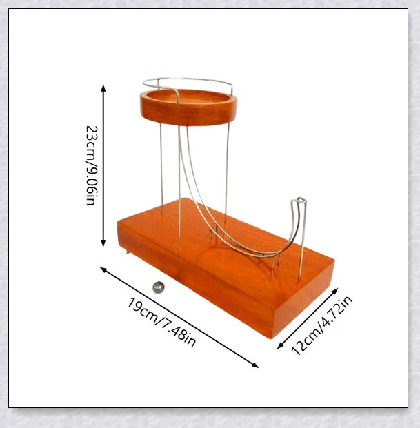 Perpetual Motion Marble Machine - A captivating desk toy that showcases the wonders of physics and engineering.