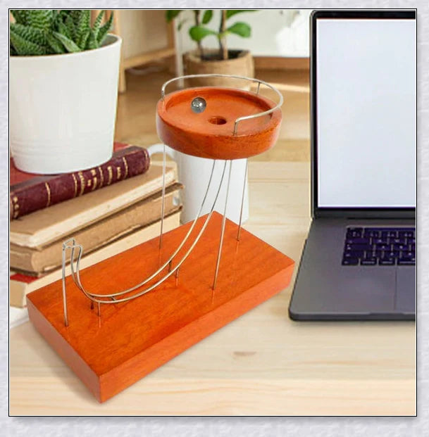 Perpetual Motion Marble Machine - A captivating desk toy that showcases the wonders of physics and engineering.
