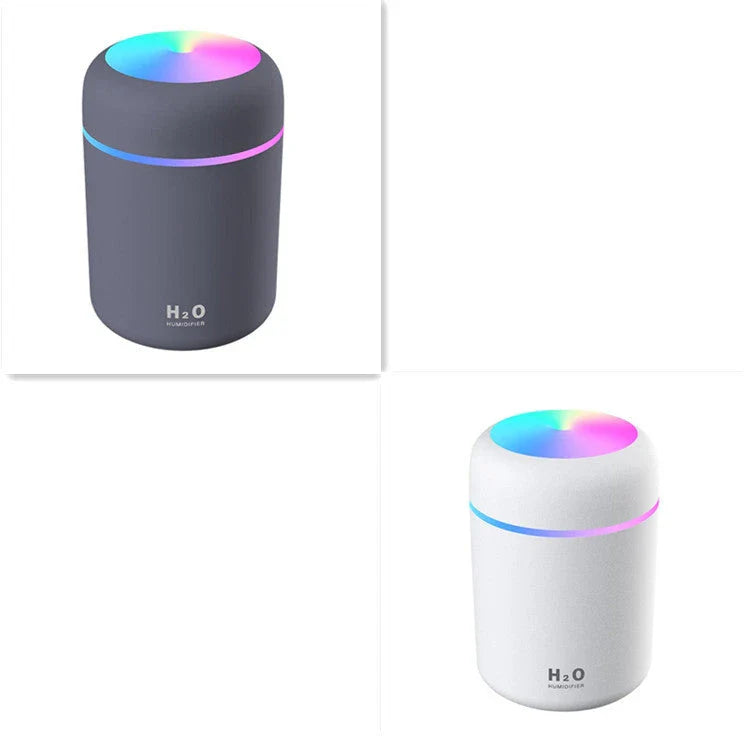 Mini USB Humidifier with Soothing Mist, Quiet Operation, and Automatic Shut-Off for Bedrooms