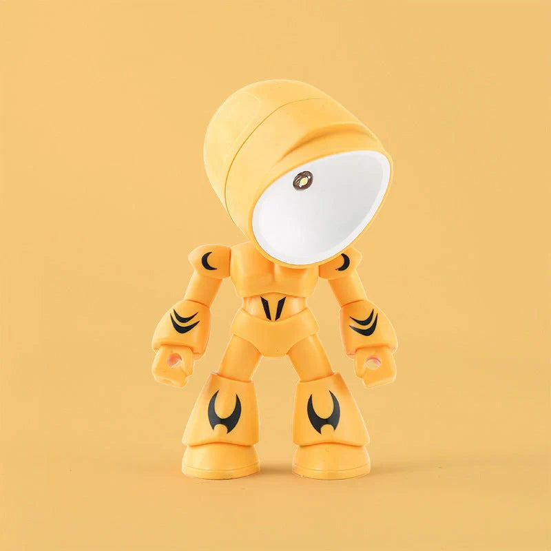 Mini LED Hero Robot Table Lamp with adjustable arms and 360° rotating head