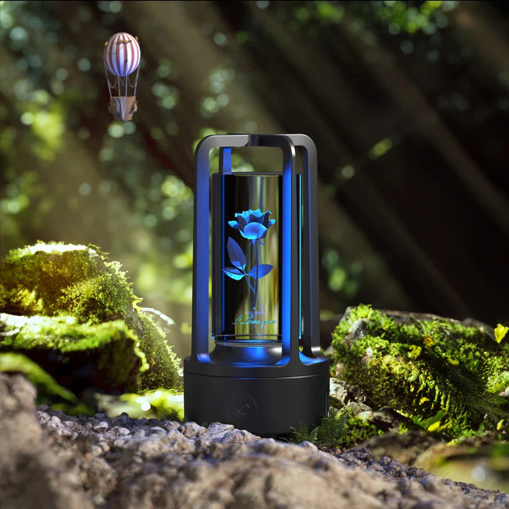 Elegant 2-in-1 Bluetooth speaker lamp with touch control, available in various color and design options
