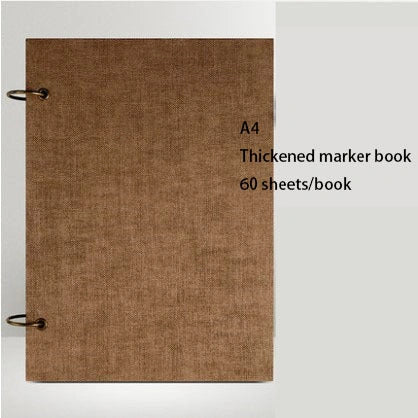 Premium Freehand Sketchbook with Vibrant Cover Designs - Versatile Notebook for Artists in the UK