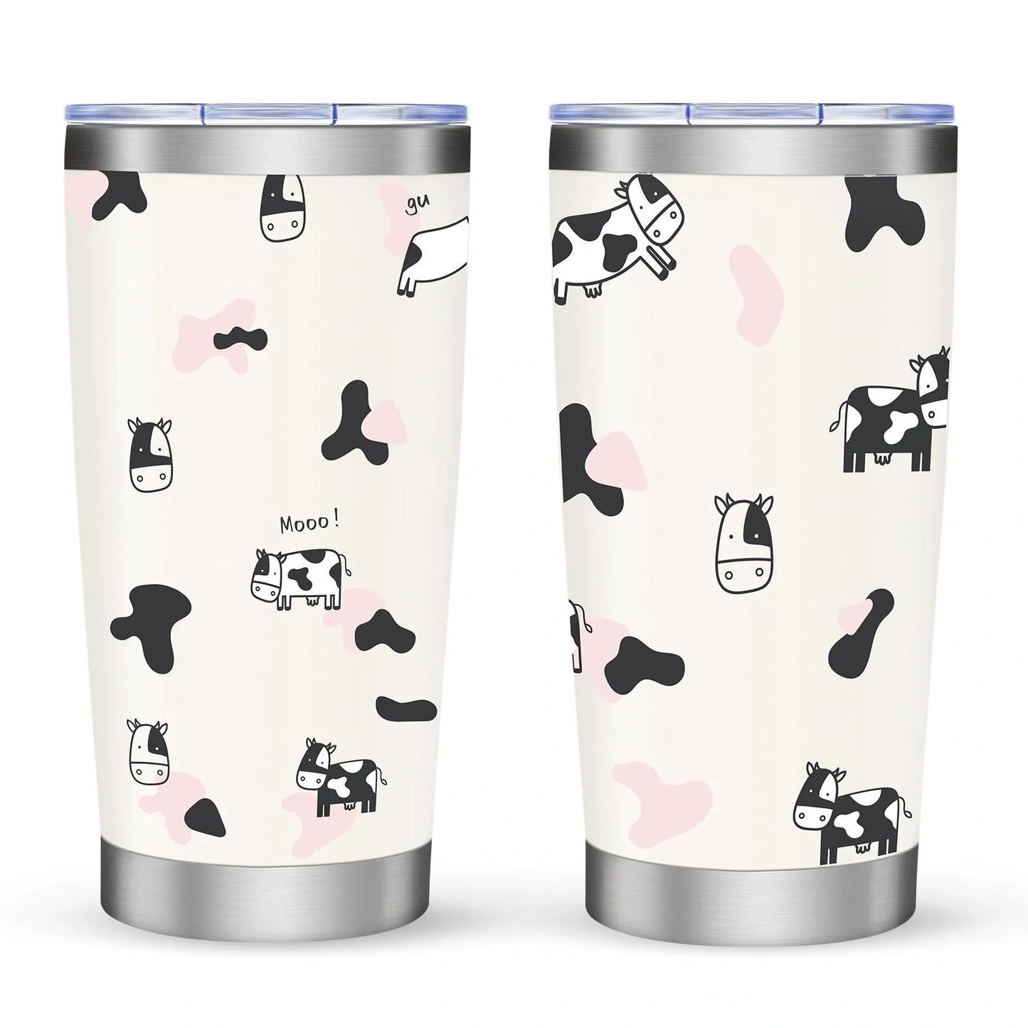 20oz Car Cup with secure lid, perfect for preventing spills during commutes