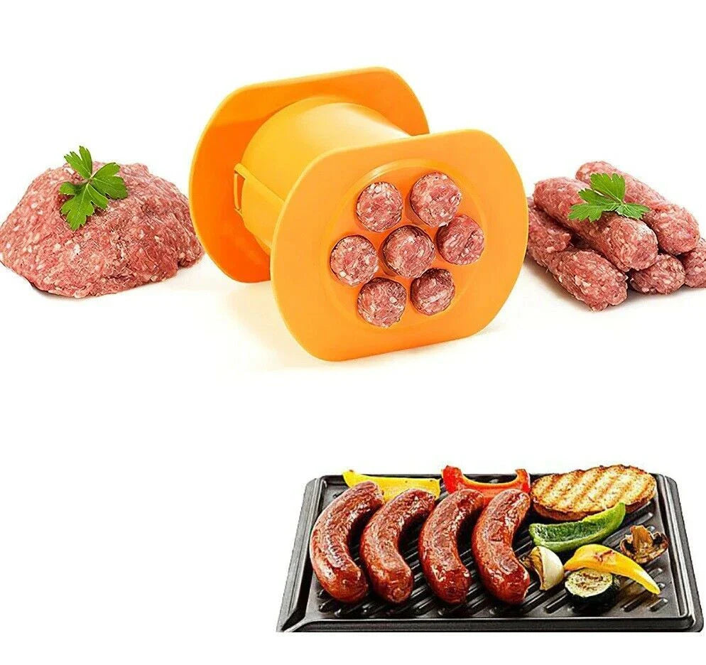 Versatile Meat Press for Homemade Sausages, Hot Dogs, and Other Meat-Based Creations