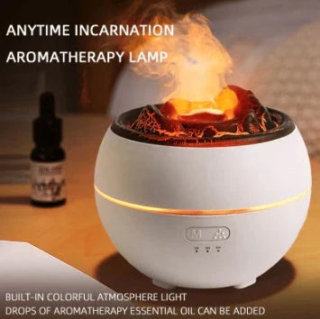 Sleek and compact aroma diffuser with adjustable timer settings, automatic shut-off, and large water tank for long-lasting fragrance dispersal