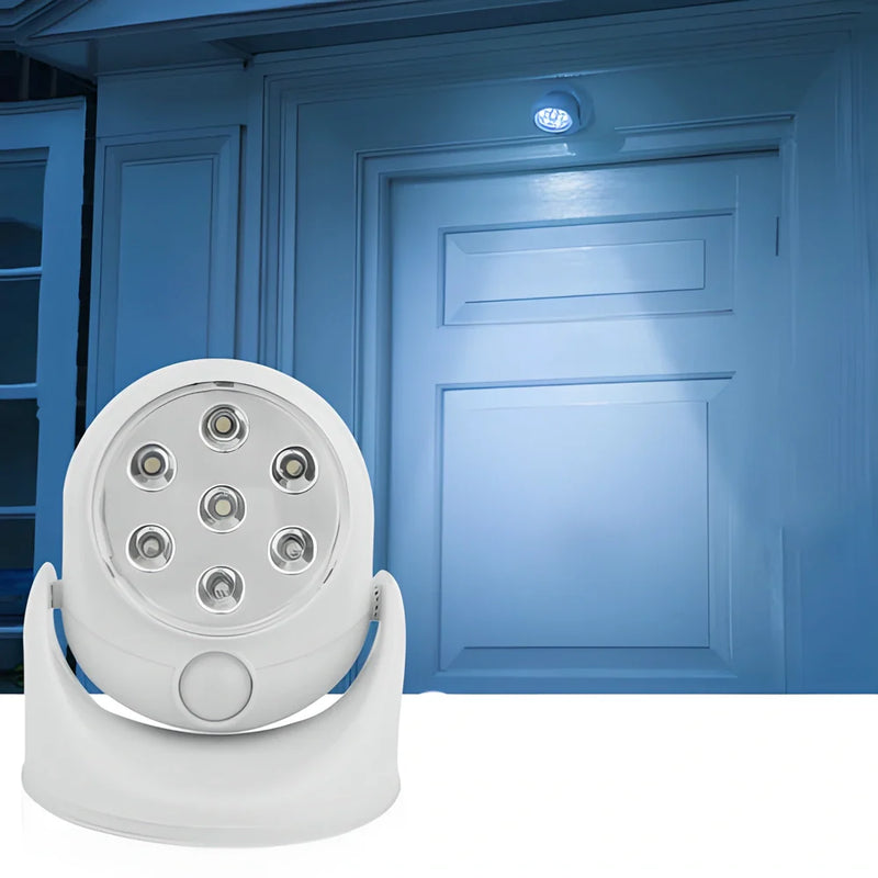 GiftHome UK Advanced 360° Motion-Activated LED Light for Versatile Indoor & Outdoor Use