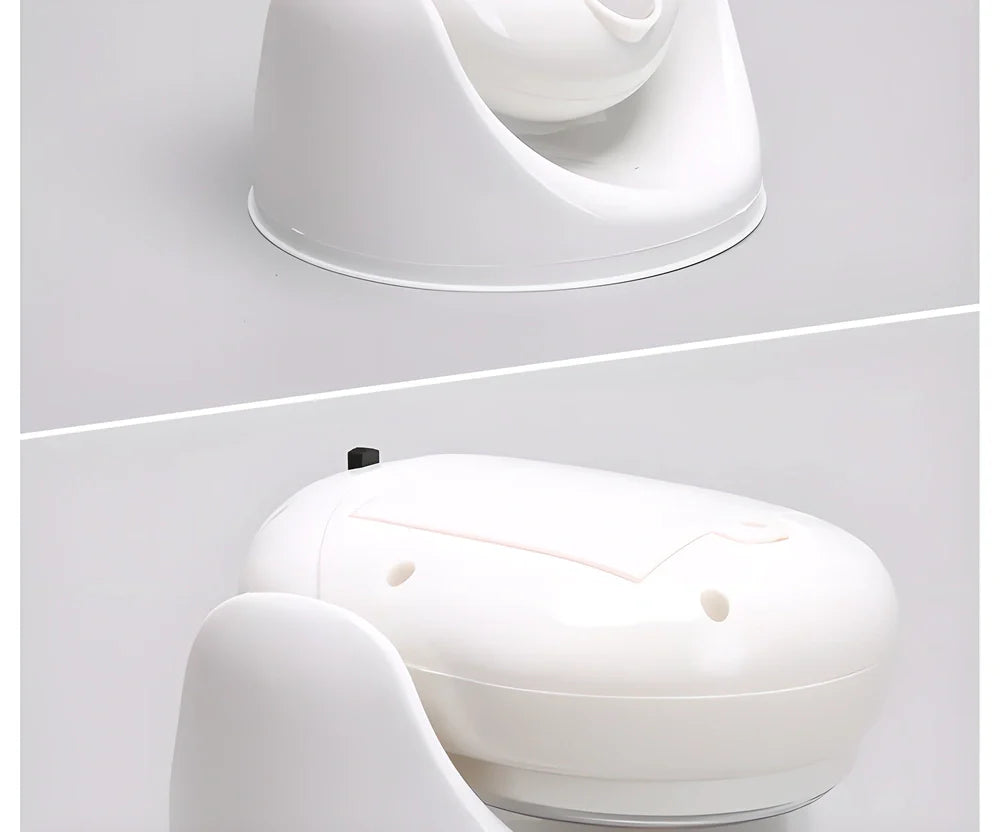 Motion-activated LED light with 360-degree rotation and adjustable tilt for versatile indoor and outdoor use