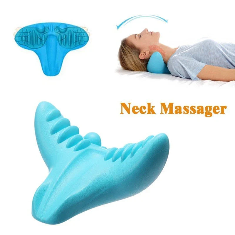 Premium Shiatsu massage pillow with memory foam construction and soothing kneading action for neck and cervical relaxation