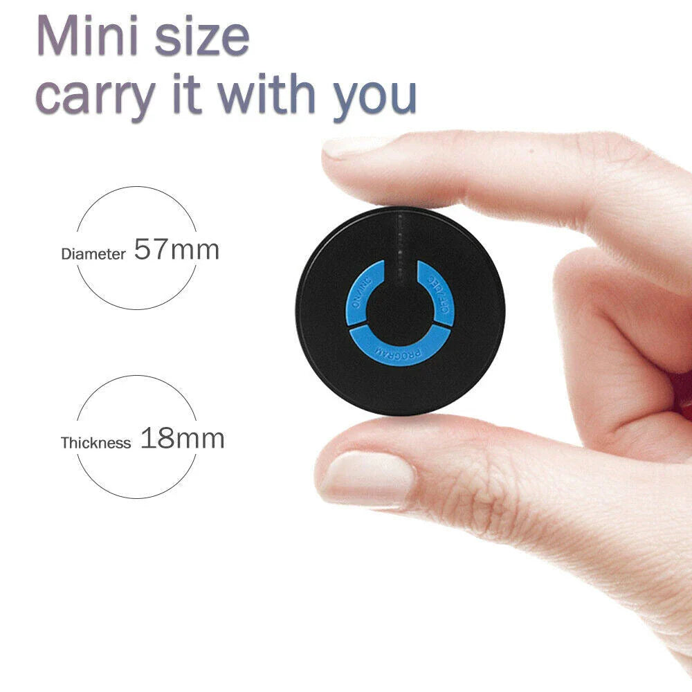 Compact rechargeable electric massager for relieving neck and shoulder tension