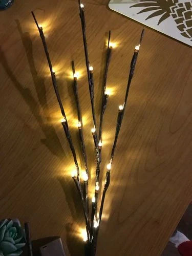 Premium LED Twig Lights with warm, energy-efficient glow for cozy home decor