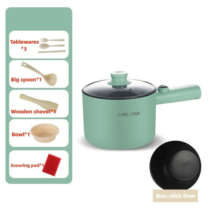 Versatile Mini Electric Cooker for Home and Dorm - Compact, Efficient, and Easy to Use