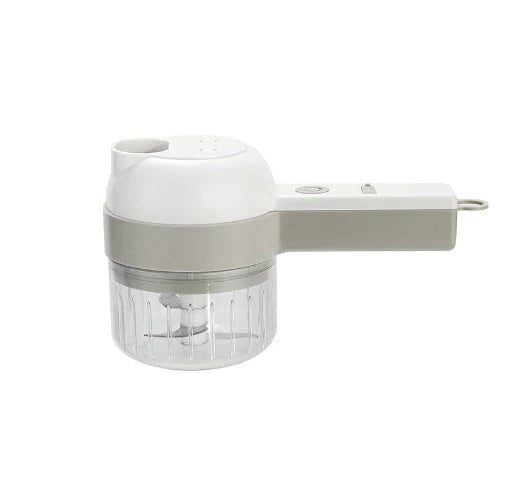 Electric food processor with sleek, modern design for efficient meal preparation